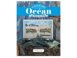 Livre Océan au point de croix Isabelle Haccourt-Vautier