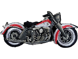 Écusson thermocollant - Moto chopper