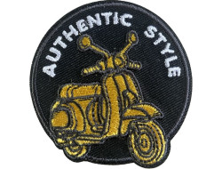Écusson thermocollant scotter  - 1