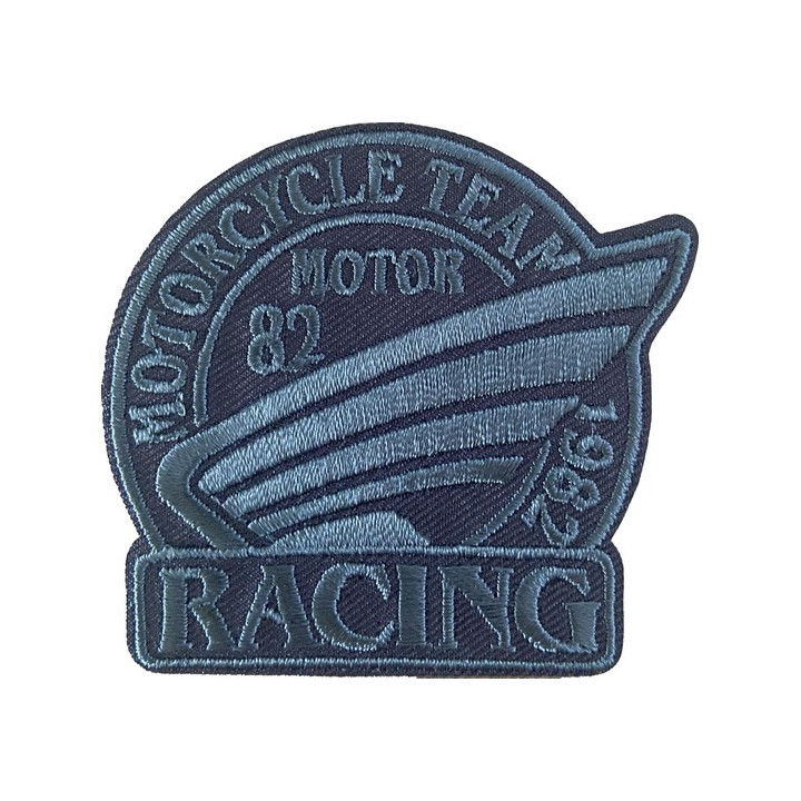 Écusson thermocollant motorcycle team  - 1