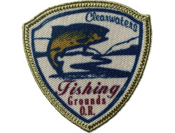 Écusson thermocollant pêche "FISHING Grounds O.R."
