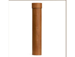 Tube de rangement aiguilles à tricoter en cuir MUUD - UPSALA XL - Whisky