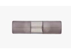 Bloqueur, stop cordon tube gris transparent
