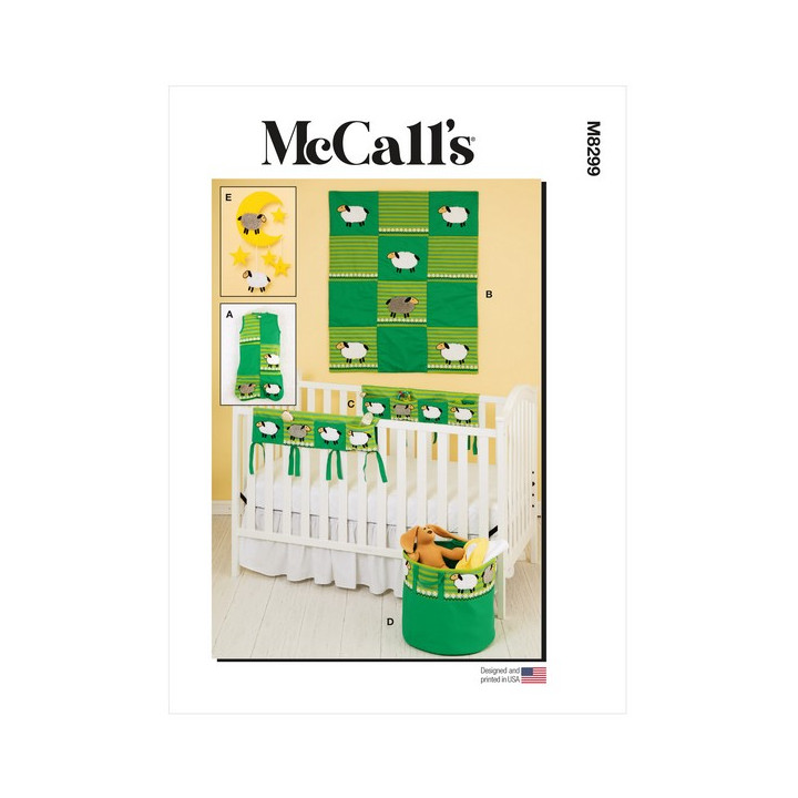 Patron Articles pour chambre d'enfants McCall's M8299