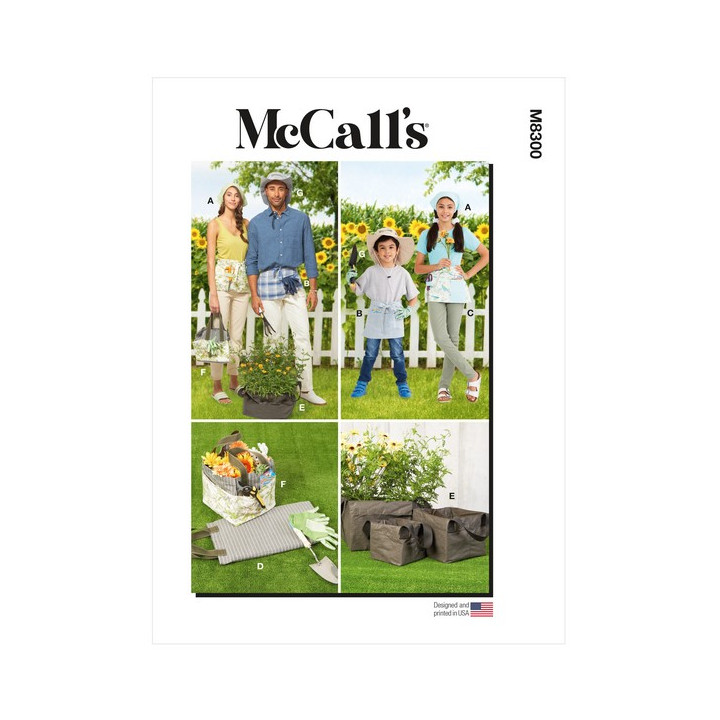 Patron Articles de jardinage McCall's M8300