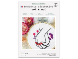 French'Kits Broderie décorative Toi & Moi