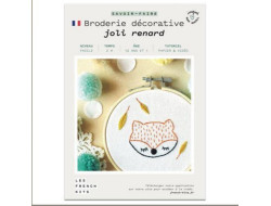 French'Kits Broderie décorative Joli renard