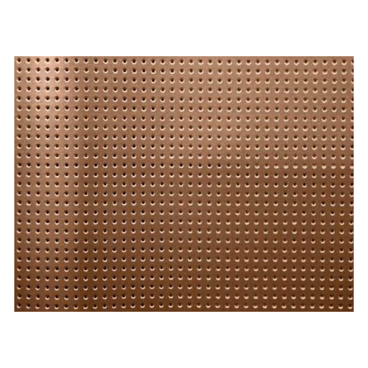 Coupon Vinyle métallique & nacré Marron glacé  - 1