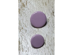 Bouton pastille rose  - 1