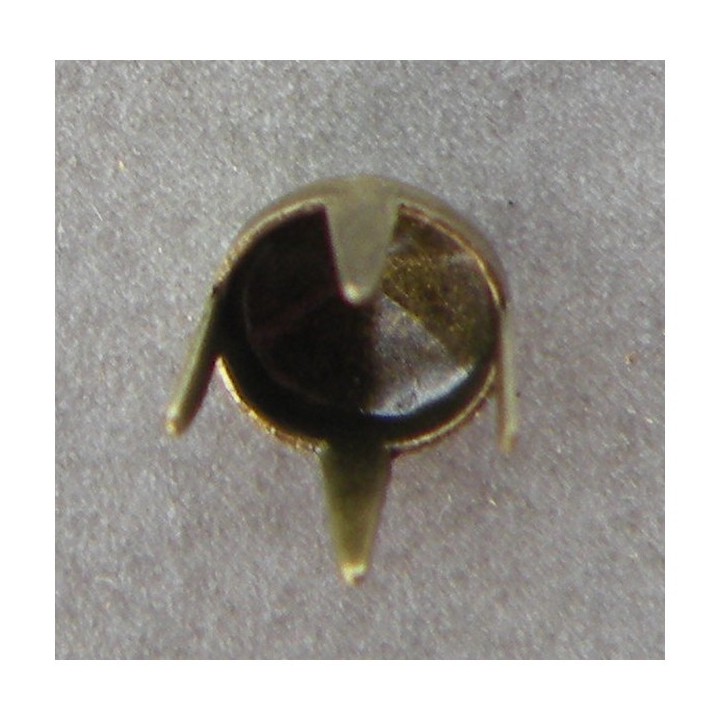 Clou à griffes rond bronze  - 2