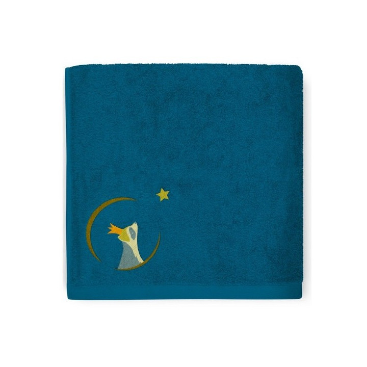 Serviette de toilette 50 x 100 - Laton pétrole  - 1