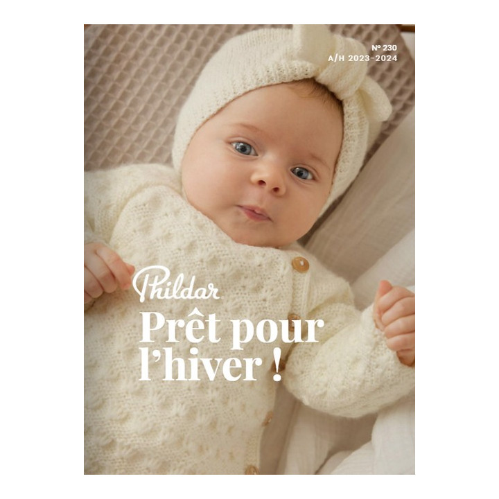 Magazine 230 Prêt pour l'hiver ! Phildar - Mercerie Floriane