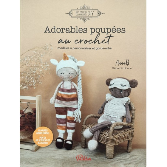 Livre Adorables poupées au crochet  - 1