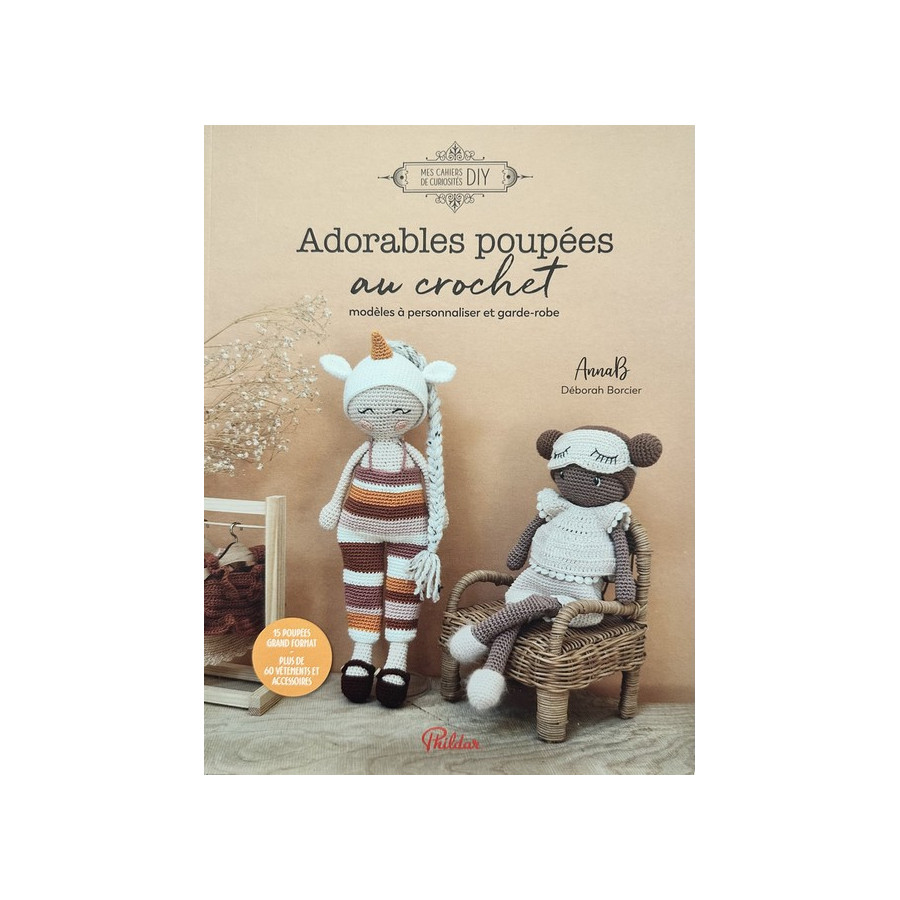Livre Adorables poupées au crochet  - 1
