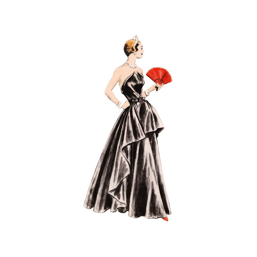 Patron Robe de soirée - Vogue V1963  - 4