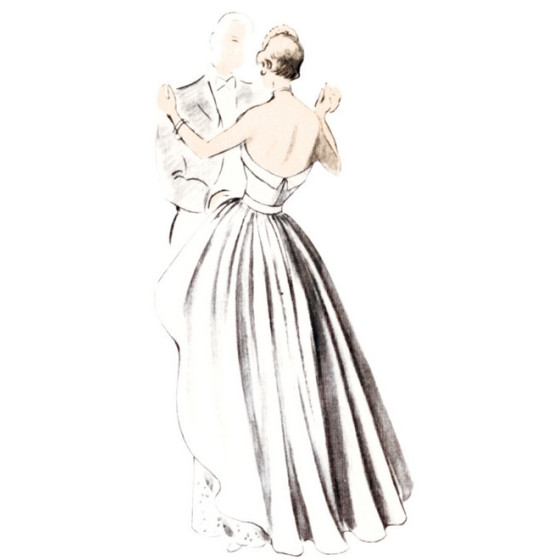 Patron Robe de soirée - Vogue V1963  - 5