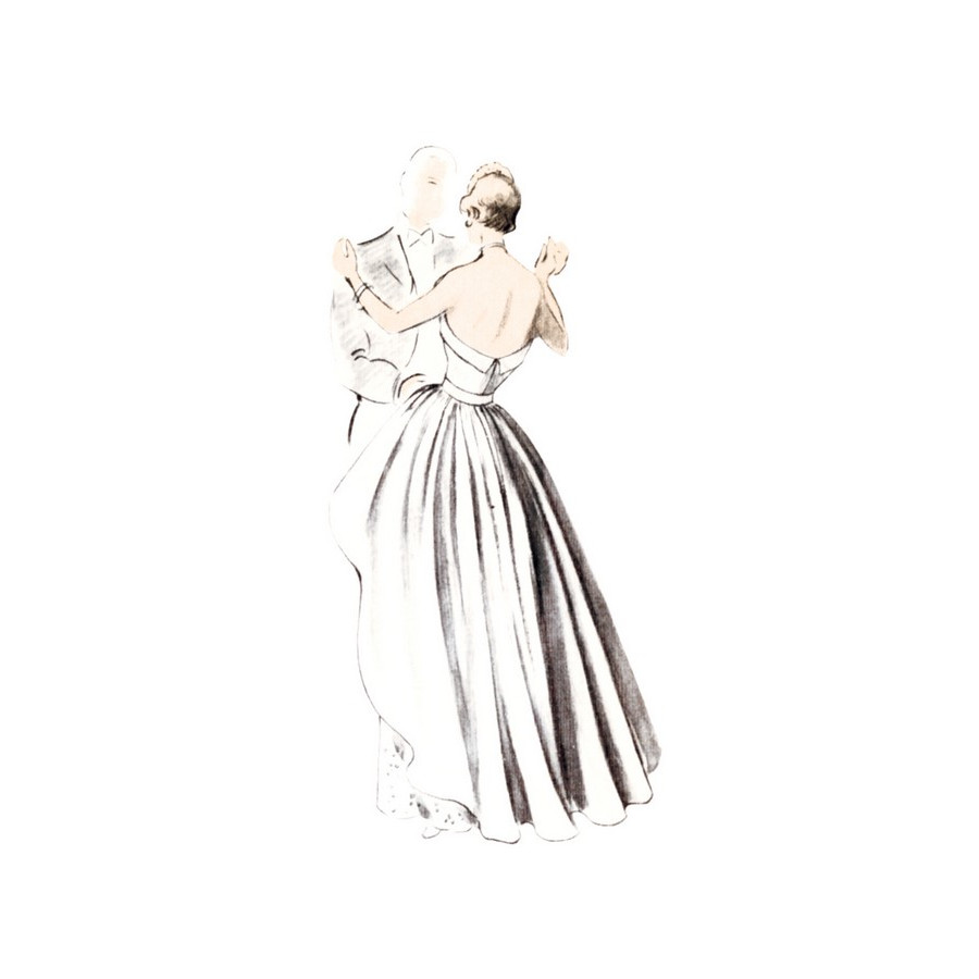 Patron Robe de soirée - Vogue V1963  - 5