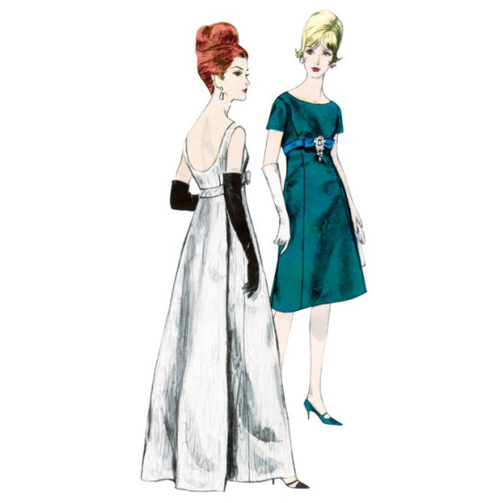 Patron Robe de soirée - Vogue V1965  - 4
