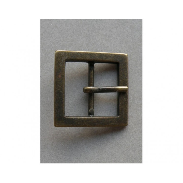 Boucle de ceinture métal bronze de 10 mm à 30 mm  - 1