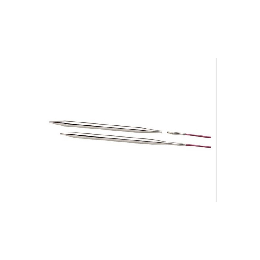 Aiguilles à tricoter circulaire Interchangeable Nova Metal Knit Pro  - 1