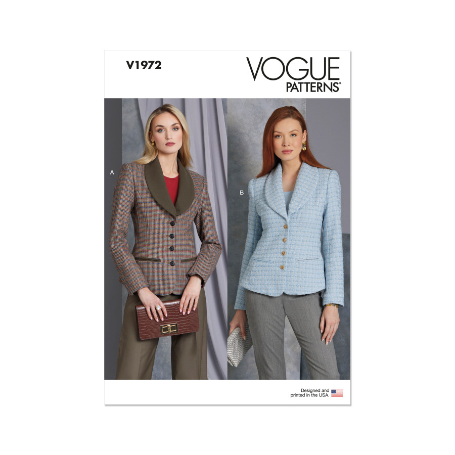Veste femme - Vogue V1972  - 1