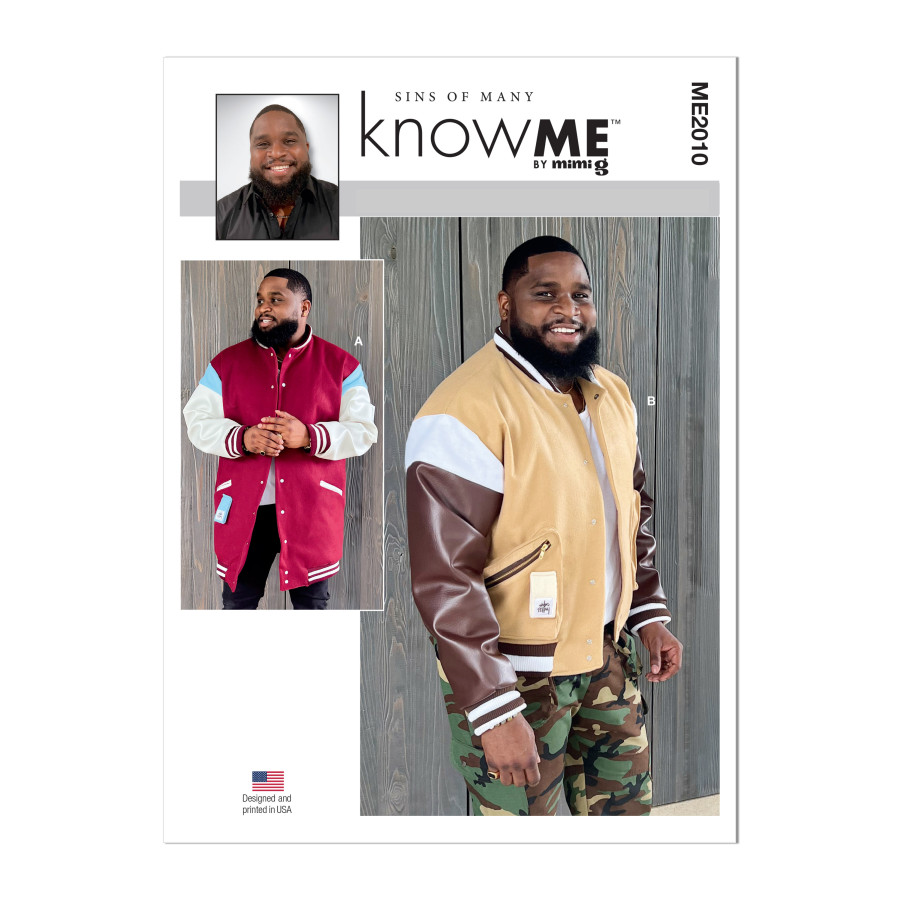 patron blouson BOMBER homme - Mc Call's ME2010  - 1