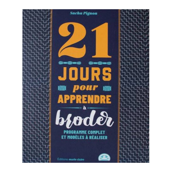 21 jours pour apprendre à broder Sacha Pignon  - 1