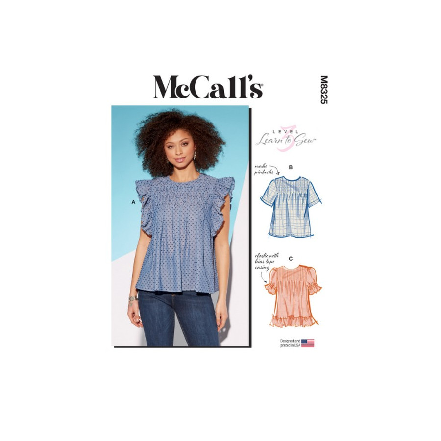Patron Haut pour Jeunes Femmes - Mc Call's M8325  - 1