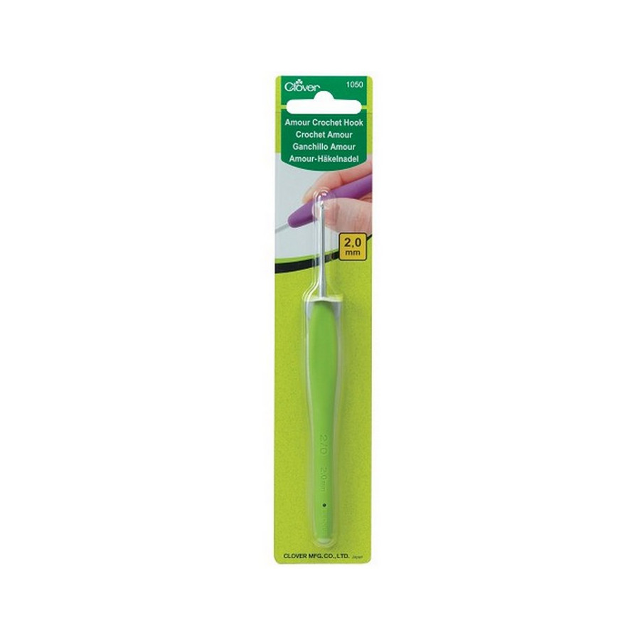 Crochet Amour du 2 au 15 mm  Ergonomique - Clover  - 5