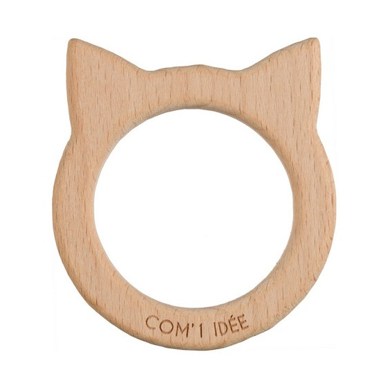 Anneau de dentition bébé - Chat  - 1