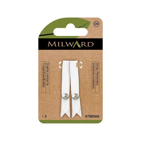 Attaches bretelles - Blanc - Milward  - 1