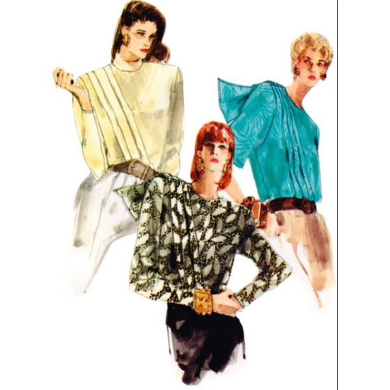 Patron de chemisier pour femme - Vogue V1980  - 3
