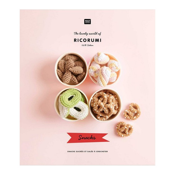 Livre Ricorumi Snacks, Rico Design  - 1
