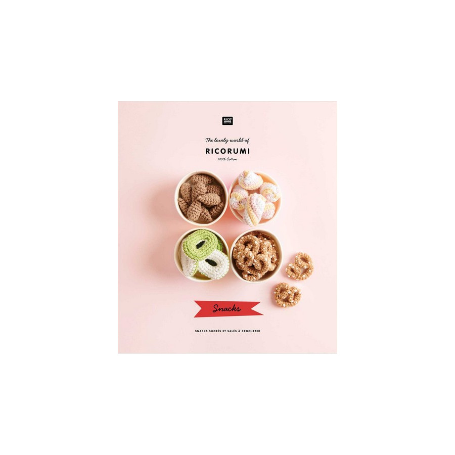 Livre Ricorumi Snacks, Rico Design  - 1