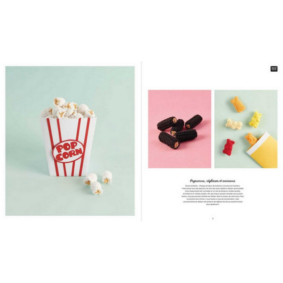 Livre Ricorumi Snacks, Rico Design  - 2