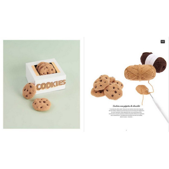 Livre Ricorumi Snacks, Rico Design  - 3