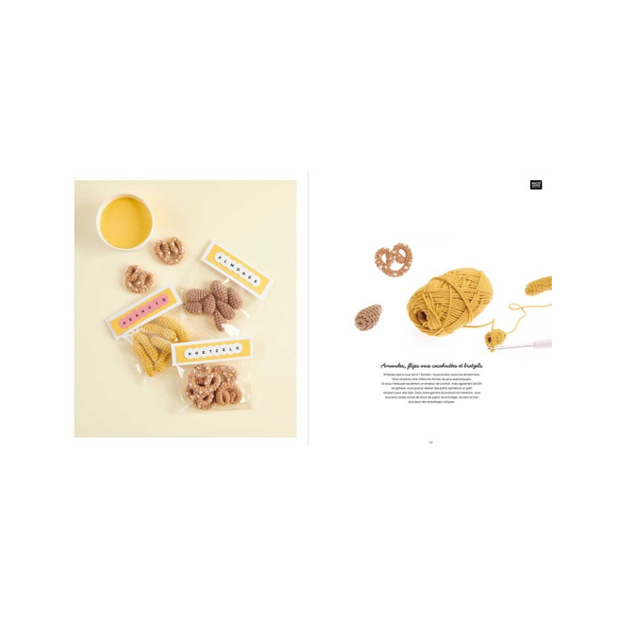 Livre Ricorumi Snacks, Rico Design  - 6