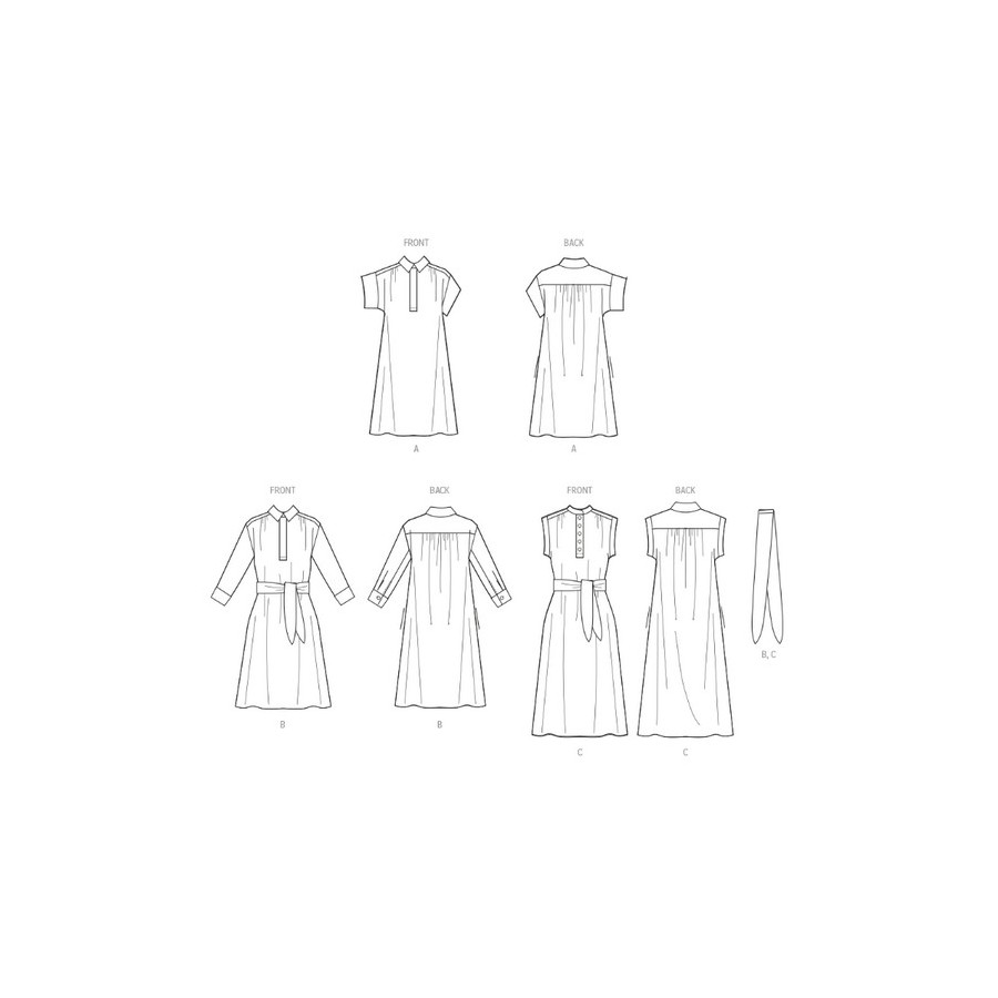Patron Robe pour femmes - Mc Call's M8449  - 3