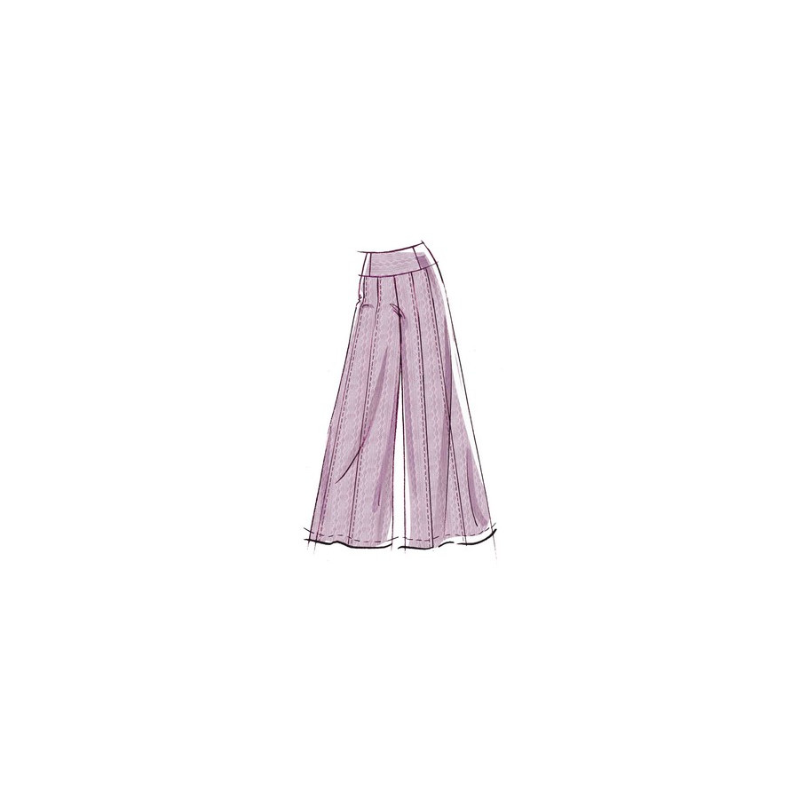 Patron Haut, Short et Pantalon pour femmes - Mc Call's M8456  - 5