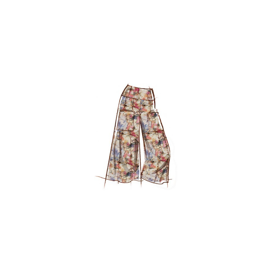 Patron Haut, Short et Pantalon pour femmes - Mc Call's M8456  - 6