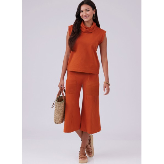 Patron Haut, Short et Pantalon pour femmes - Mc Call's M8456  - 4