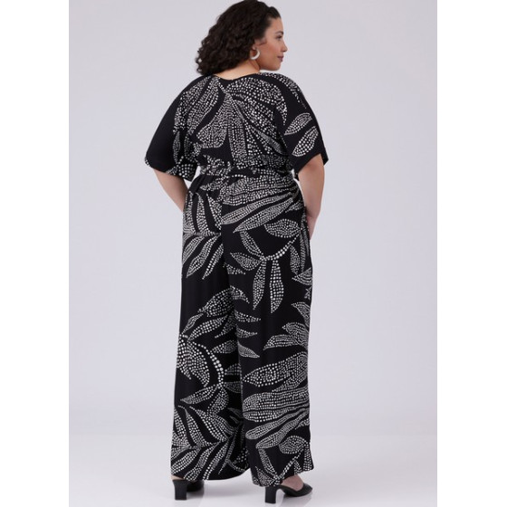 Patron Combinaison ample et ceinture pour femmes - Mc Call's M8457  - 4