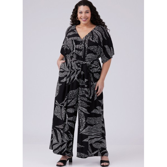 Patron Combinaison ample et ceinture pour femmes - Mc Call's M8457  - 5