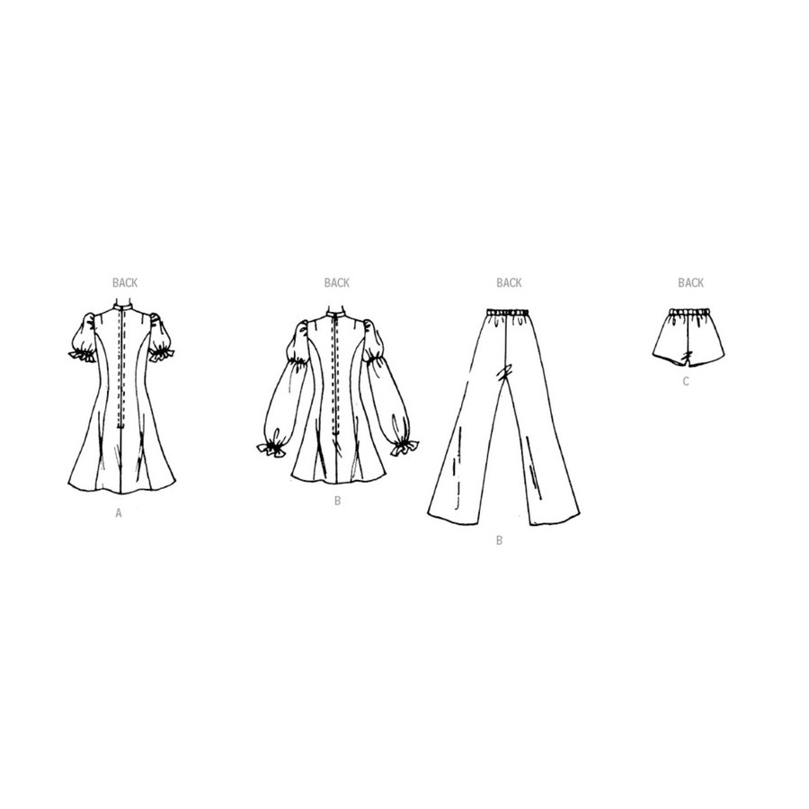 Patron Robe, Tunique et pantalon pour Femmes - Mc Call's M8465  - 3