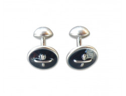 Boutons de manchettes marines