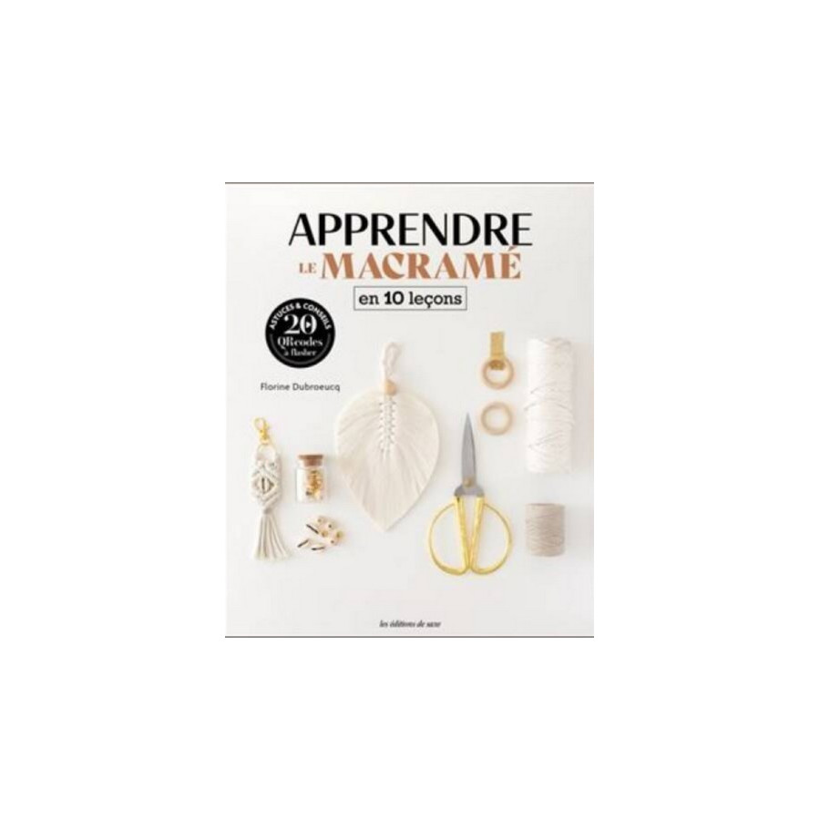 Livre Apprendre le macramé en 10 leçons  - 1