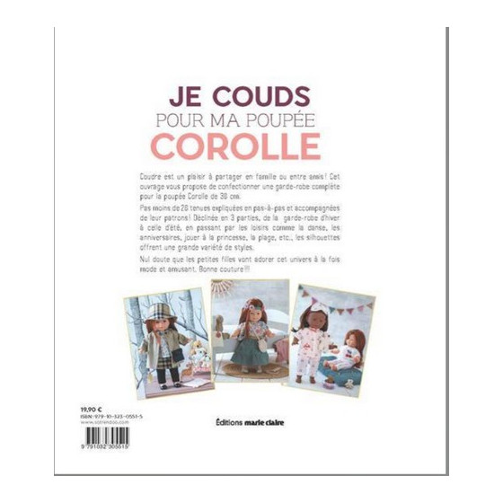 Livre Je couds pour ma poupée Corolle  - 7