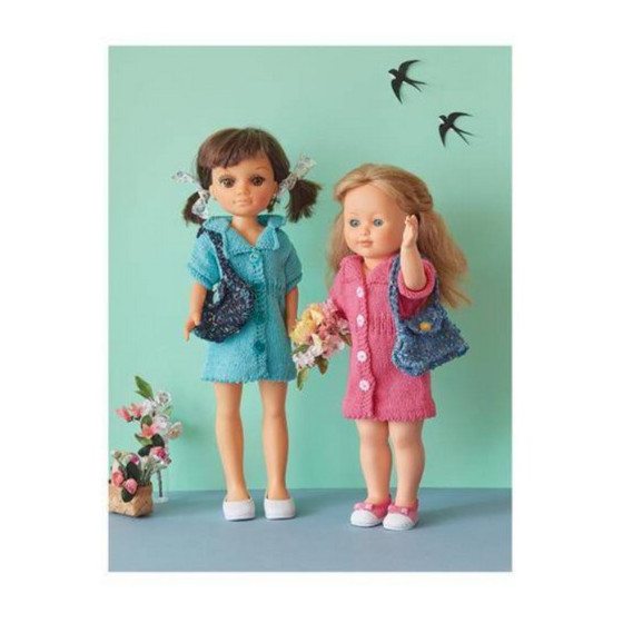 Livre 12 tenues de poupées au tricot & leurs accessoires  - 3