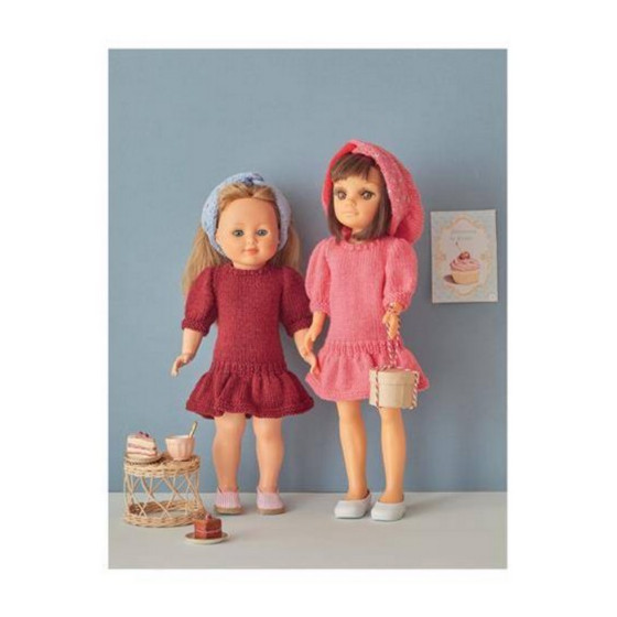 Livre 12 tenues de poupées au tricot & leurs accessoires  - 4