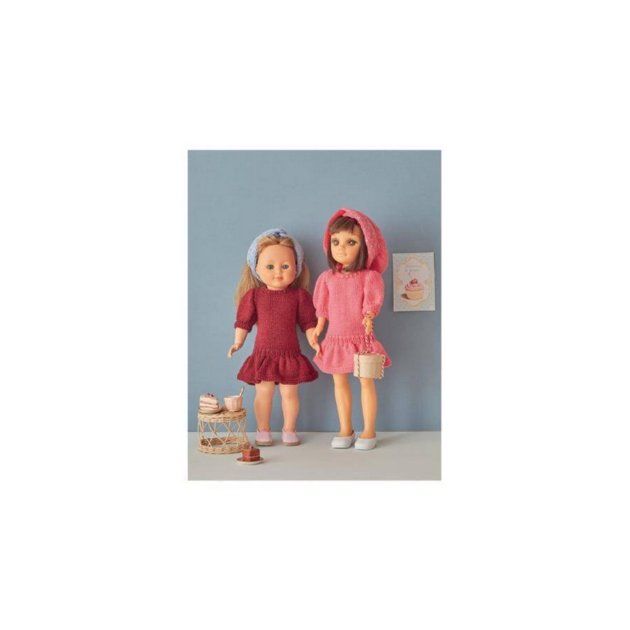 Livre 12 tenues de poupées au tricot & leurs accessoires  - 4